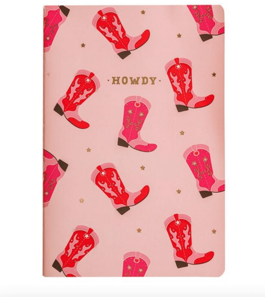 Howdy Pink A5 Notebook